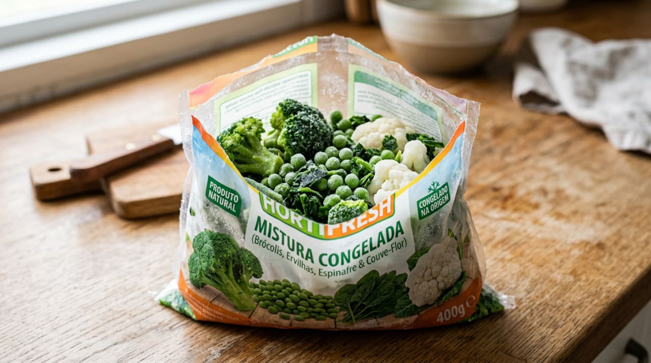 O brócolis é um dos vegetais que mais se beneficiam do ultracongelamento