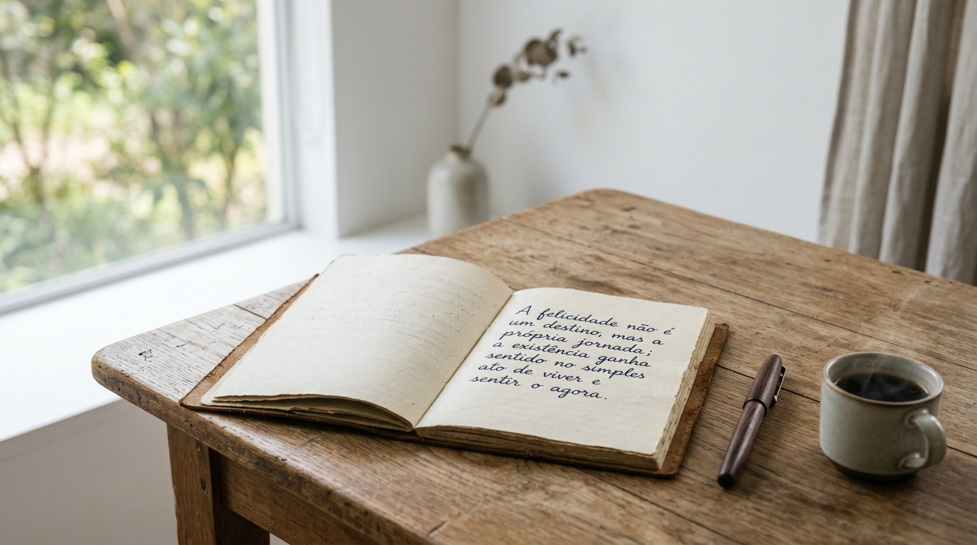 Para Unamuno, a felicidade não é um estado de conforto ou ausência de conflito