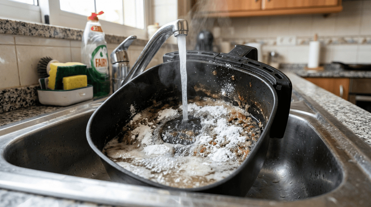 Truque de limpeza: como remover a gordura incrustada na fritadeira elétrica em poucos passos