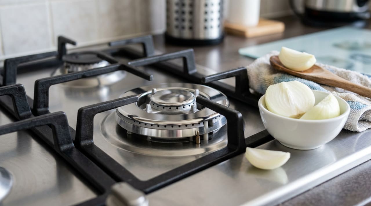 A eficácia da cebola como aliada na limpeza natural está diretamente ligada à sua composição química