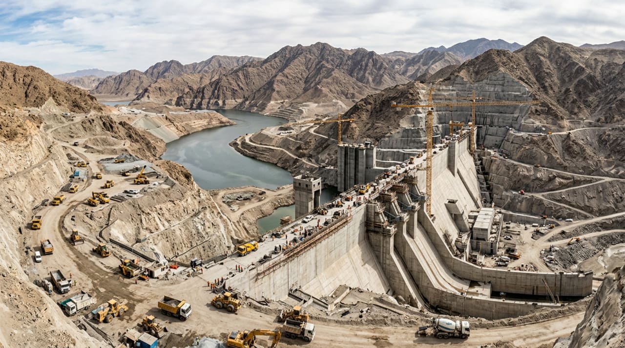 A engenharia por trás do projeto é monumental