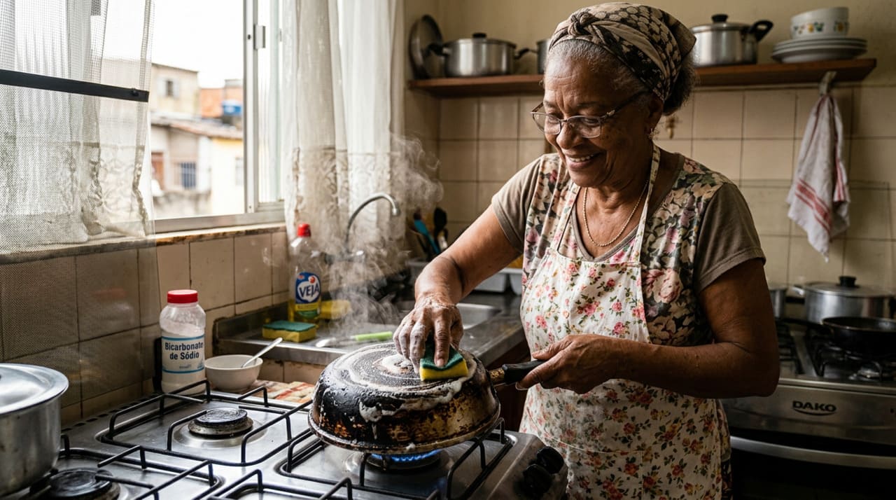 Pode parecer inusitado, mas o molho de tomate é um aliado poderoso na limpeza doméstica de panelas queimadas.