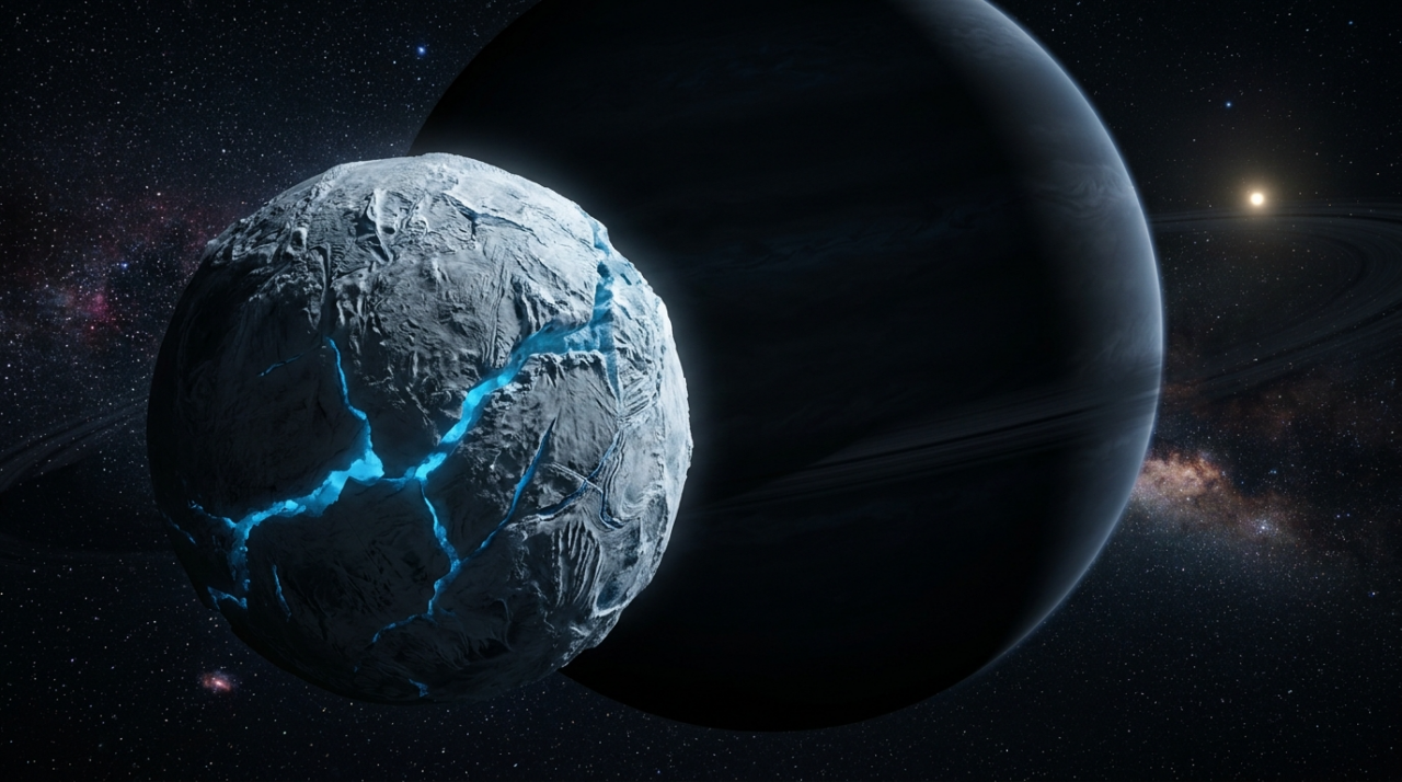 Quando um planeta é ejetado de seu sistema, as órbitas de suas luas tornam-se altamente elípticas.