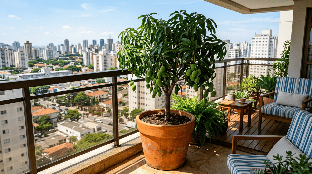 A frutífera que antes era exclusividade do sítio, hoje produz em pequenos vasos na varanda