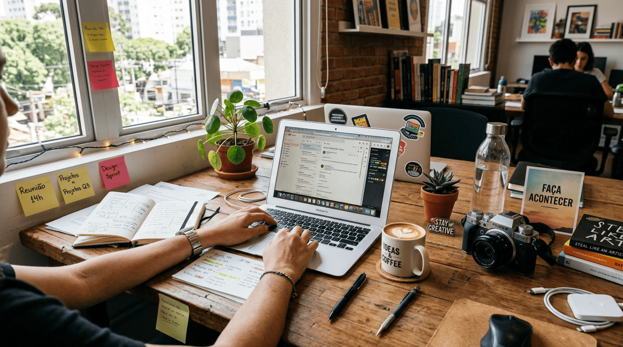 Segundo a psicologia o hábito de deixar as coisas espalhadas na mesa esconde uma criatividade fora do comum