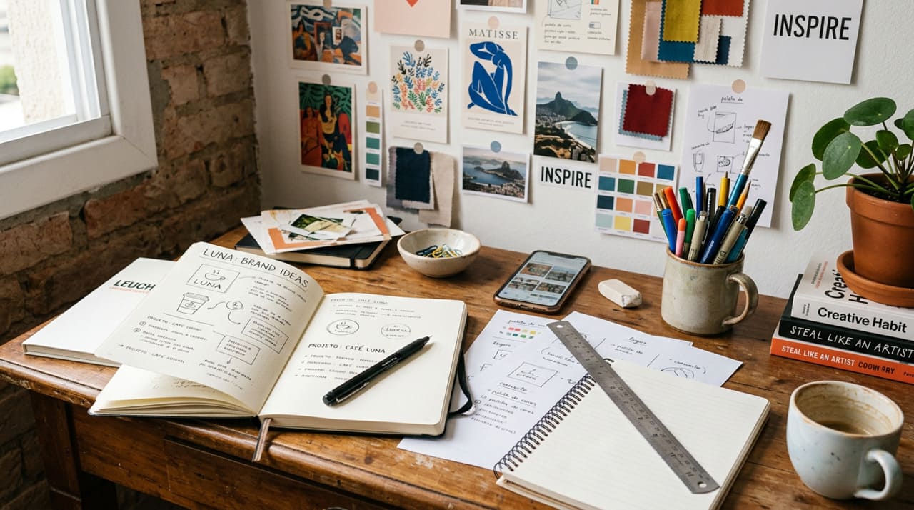 Um espaço de trabalho excessivamente limpo pode transmitir uma mensagem subconsciente de que não há espaço para o erro ou para a experimentação necessária no dia a dia.