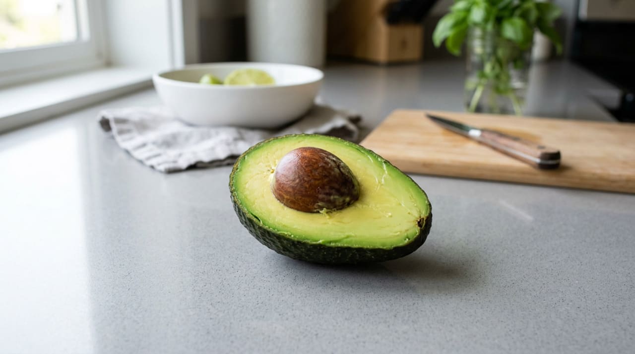Por que o abacate não deve ser guardado sem o caroço na geladeira