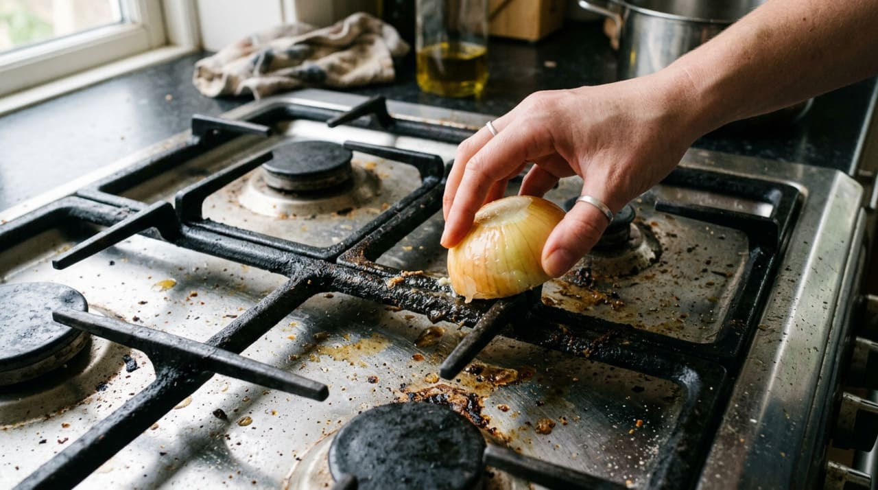 A eficácia da cebola como aliada na limpeza natural está diretamente ligada à sua composição química