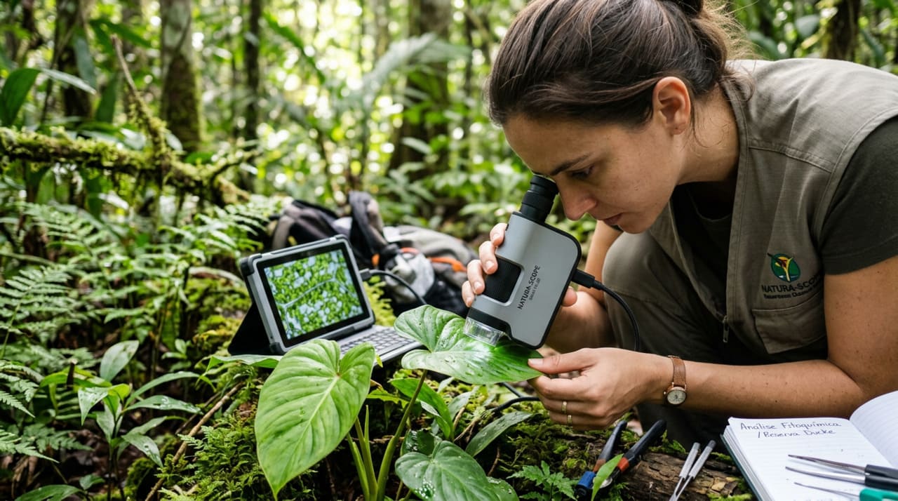 Por séculos, as folhas tomaram uma decisão vital em milissegundos… Agora, cientistas, com um microscópio portátil, conseguiram capturar aquele momento e vê-lo pela primeira vez