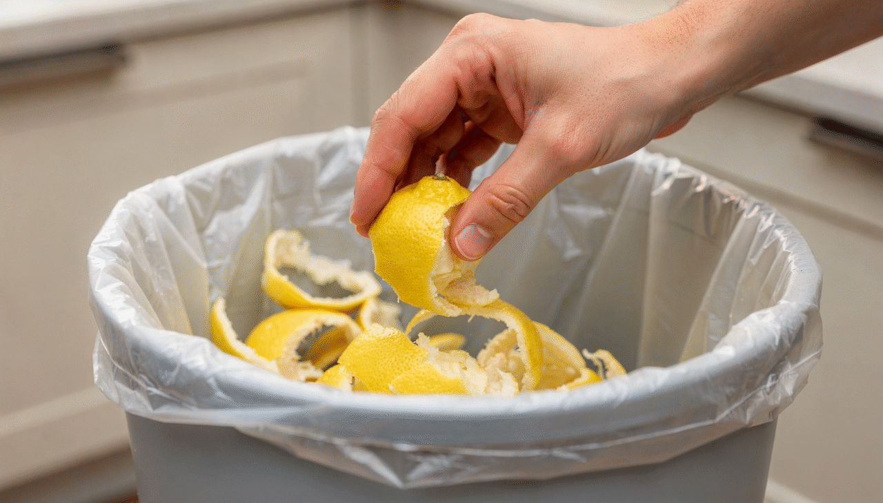 A casca do limão é rica em d-limoneno, o mesmo composto presente no óleo essencial de laranja-doce