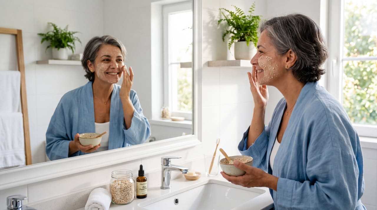 Com o avançar da idade, especialmente após os 50 anos, a pele tende a perder luminosidade por fatores combinados