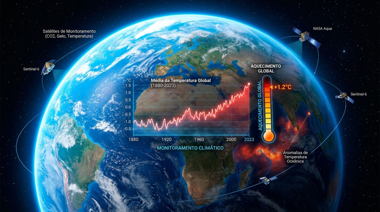 A análise dos dados meteorológicos recentes sugere que ultrapassamos um limite crítico de equilíbrio térmico que antes era considerado seguro pela ciência atual