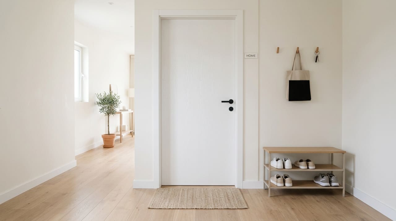 O espaço que recepciona quem chega da rua funciona como um filtro energético potente para quem deseja transições positivas na carreira atual