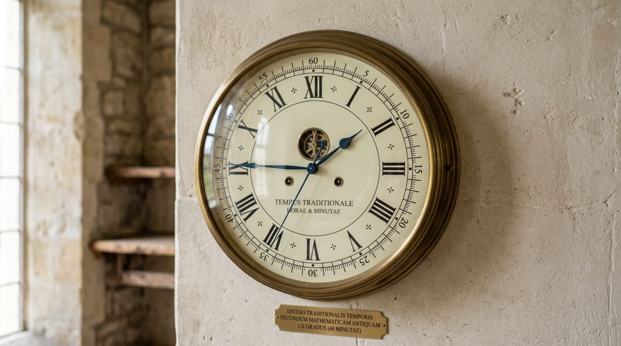 Por que uma hora tem sessenta minutos?