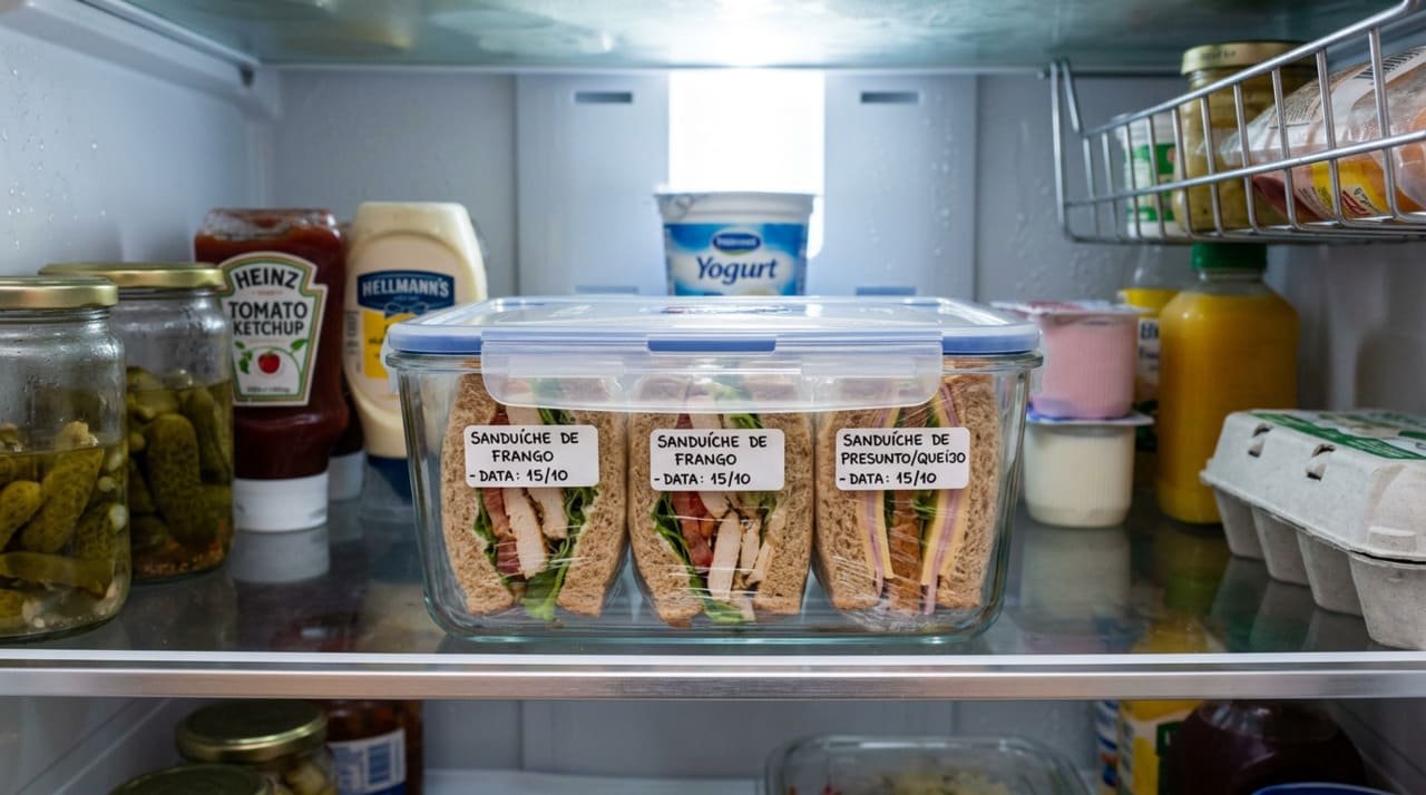 Por quantos dias os sanduíches duram na geladeira e qual o segredo para conservá-los por muito mais tempo?