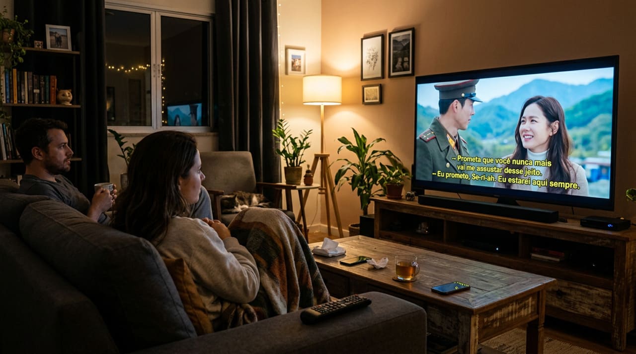 Em alguns cenários, o consumo exagerado de doramas funciona como escapismo