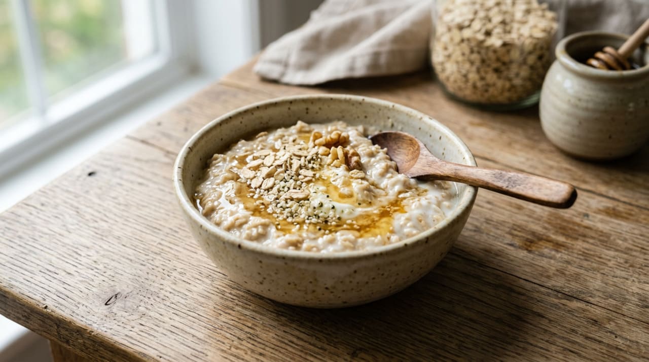 Apesar dos benefícios de ingredientes caseiros, a base para uma pele madura mais saudável é uma rotina diária consistente, de manhã e à noite.