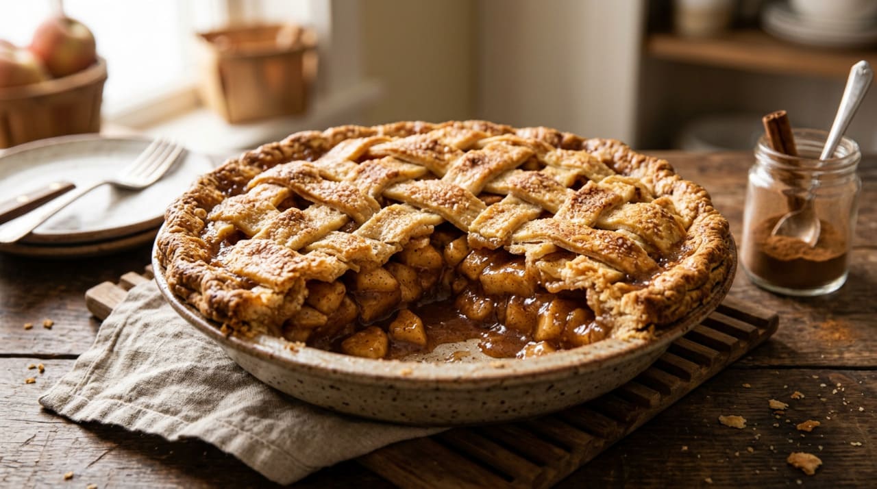 O primeiro passo é descascar as maçãs, já que a casca de frutas murchas tende a ficar rígida demais