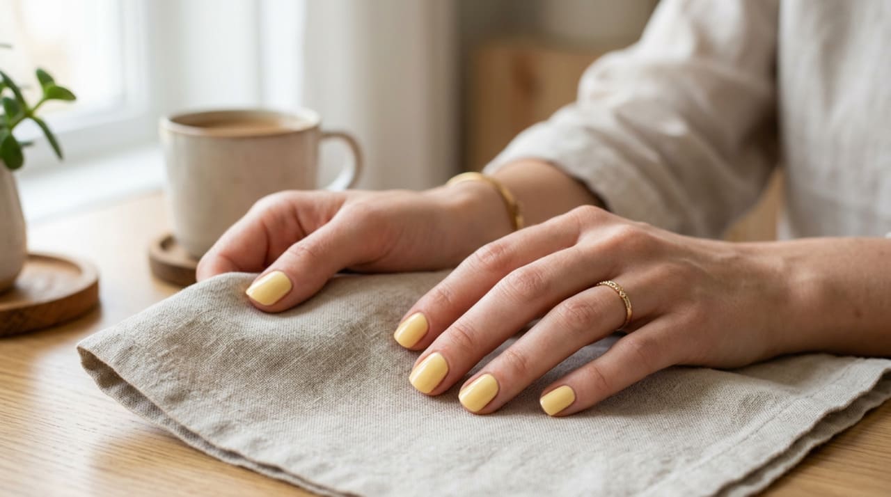 A tendência de esmalte amanteigado acompanha o movimento de estética simples