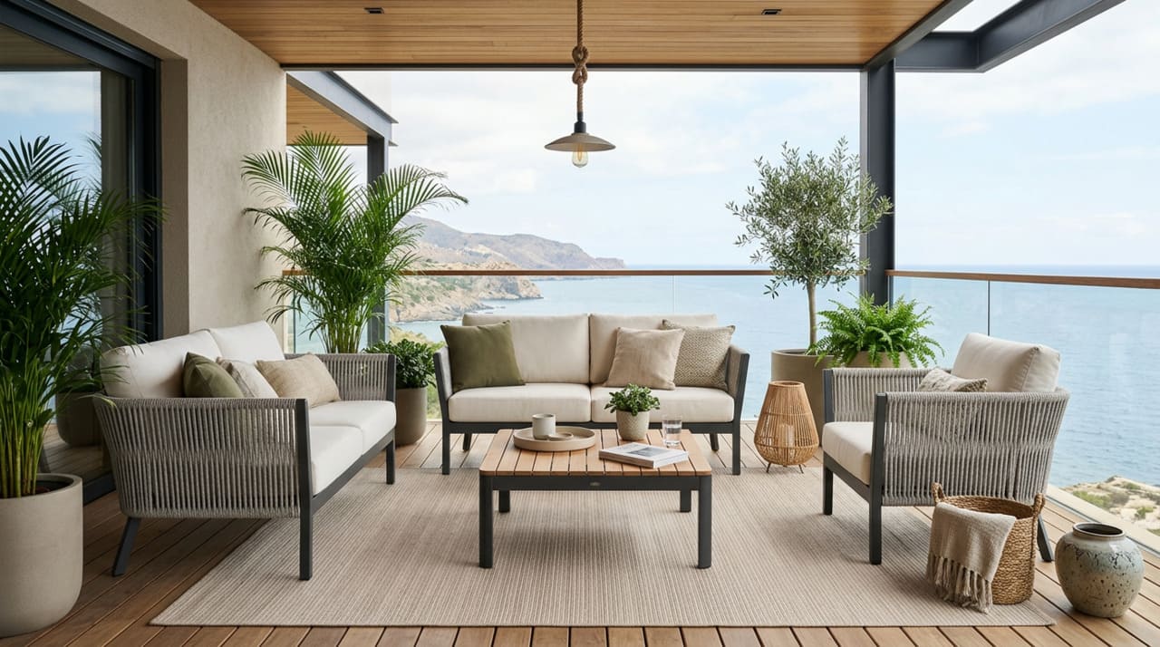 A principal vantagem da corda náutica em áreas abertas é a resistência às intempéries, já que os fios sintéticos recebem tratamento contra raios UV e umidade