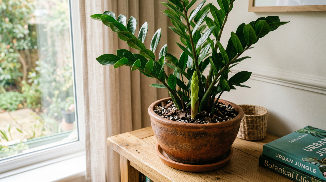 O ideal é que a planta receba luz indireta brilhante durante boa parte do dia