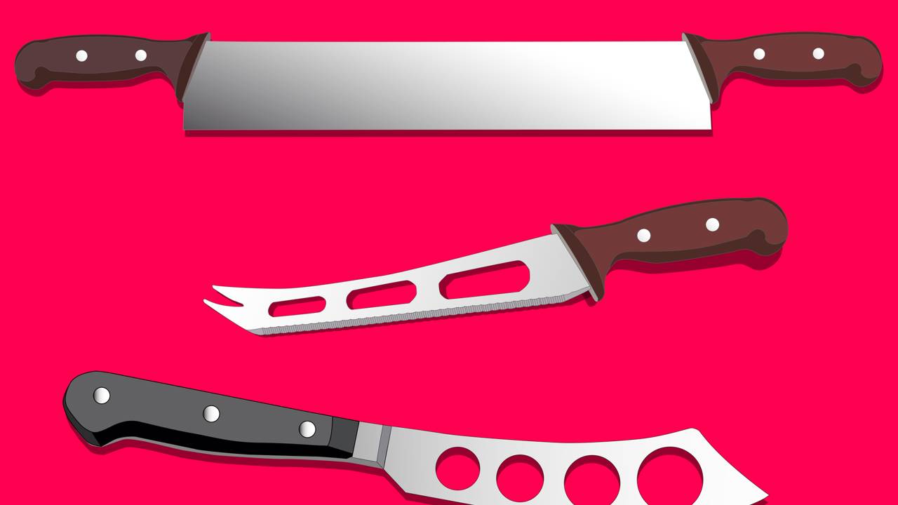 Aprenda a usar o furo da lâmina para segurança, armazenamento e cortes precisos sem que o alimento grude no aço