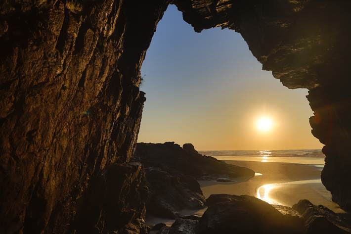 Gruta das Encantadas, na Ilha do Mel
