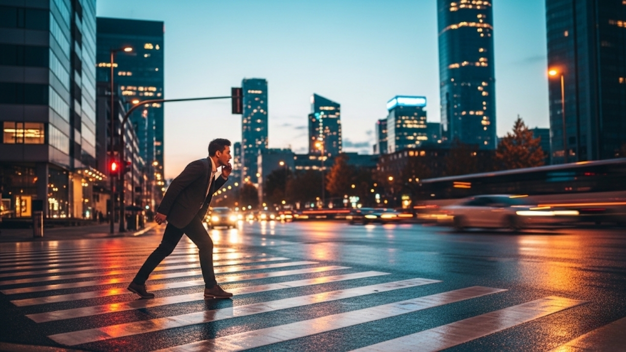 Entenda como a ciência e a atenção plena garantem sua integridade física no caos urbano.