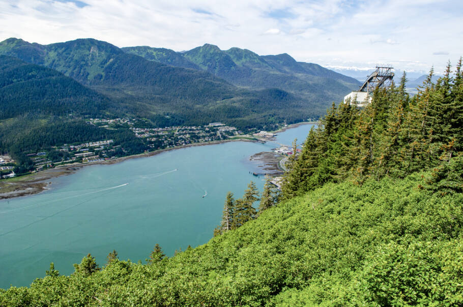 Juneau, no Alasca, está no roteiro do MSC Poesia