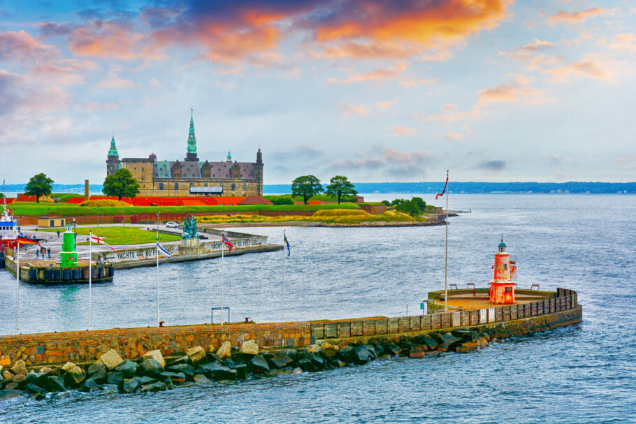 Castelo de Kronborg, na Dinamarca