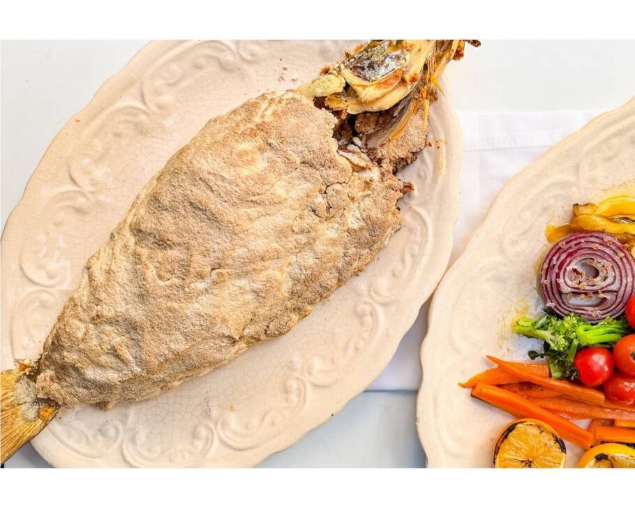 O Pesce Sotto Sale do Marena Cucina