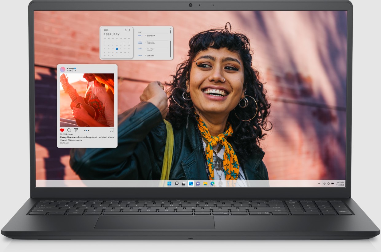 Para tarefas mais simples, o Inspiron 15 é uma ótima opção