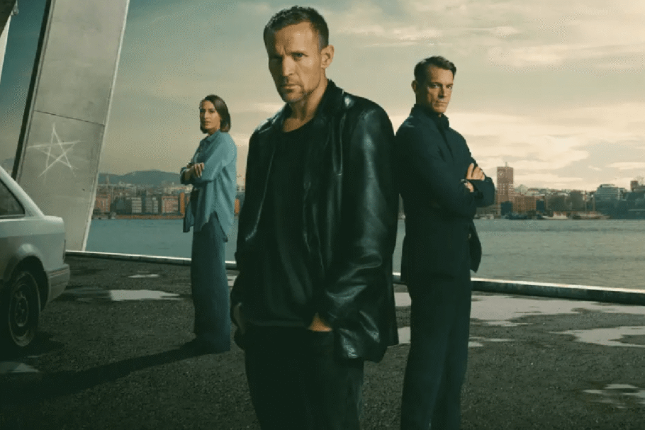 Na série “Os Casos de Harry Hole”, o detetive norueguês enfrenta serial killers, intrigas policiais e dilemas éticos, enquanto lida com traumas e tenta proteger quem ama (Imagem: Reprodução digital | Netflix)