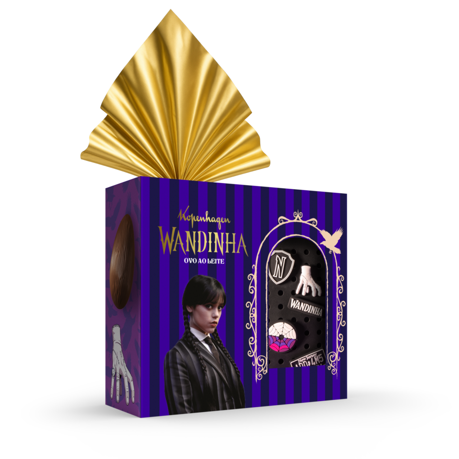 Wandinha, Fofoletes, Emily in Paris e Cerejinha fazem parte do portfólio de licenciados