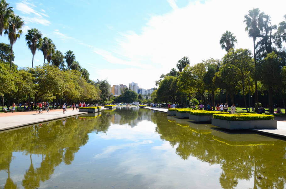 Parque Farroupilha em Porto Alegre