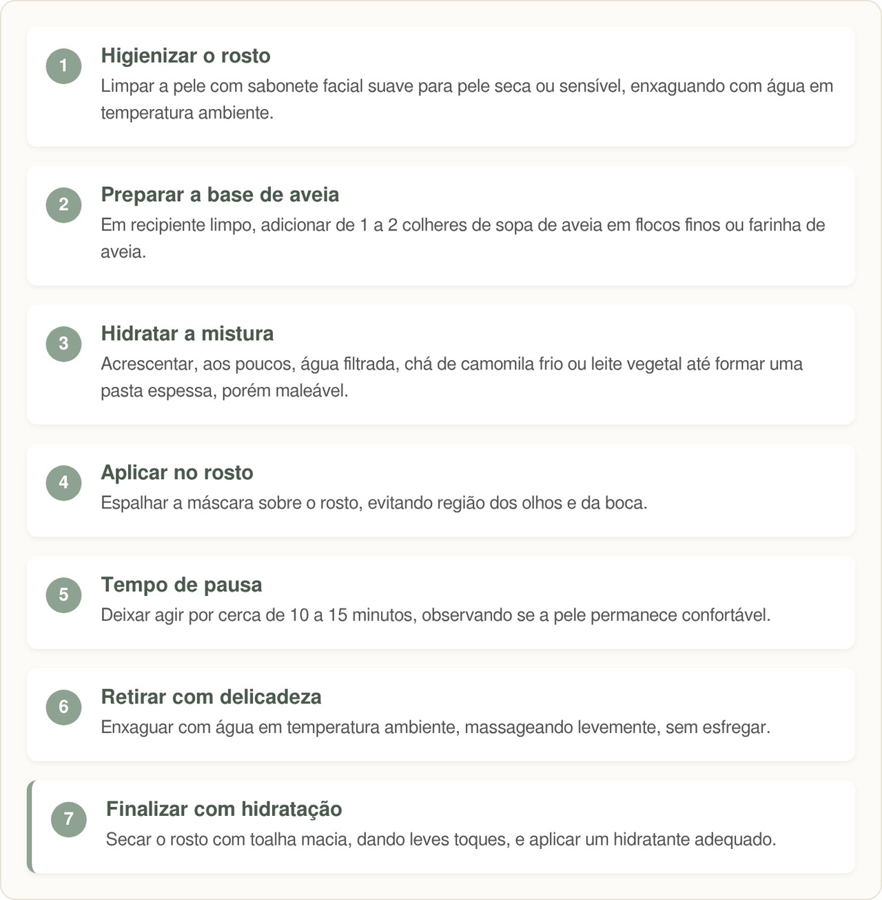 Como acabar com o ressecamento do rosto aos 50 usando esta mistura simples de aveia