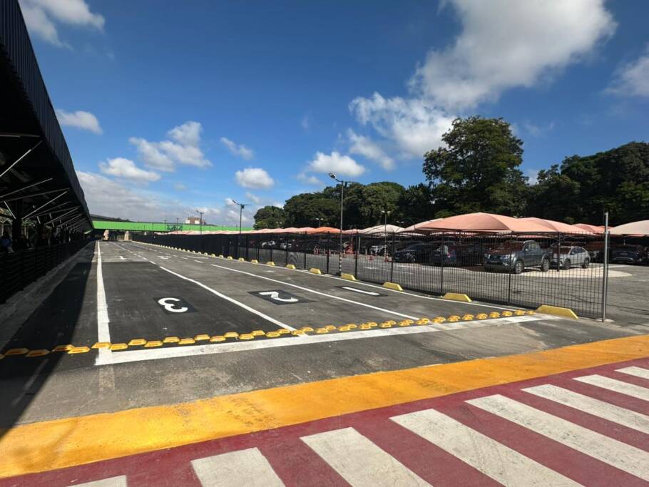 O nova área exclusiva de embarque terá seu acesso controlado