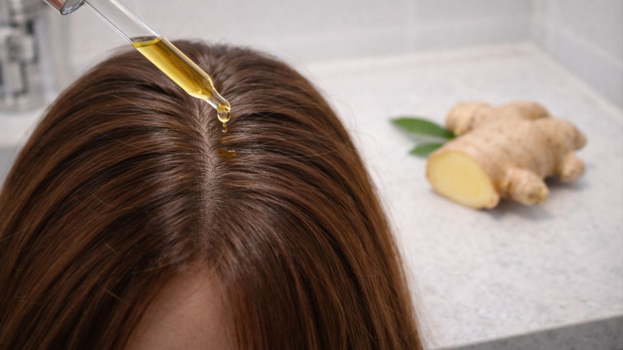 Gengibre protege o couro cabeludo e estimula o crescimento capilar.