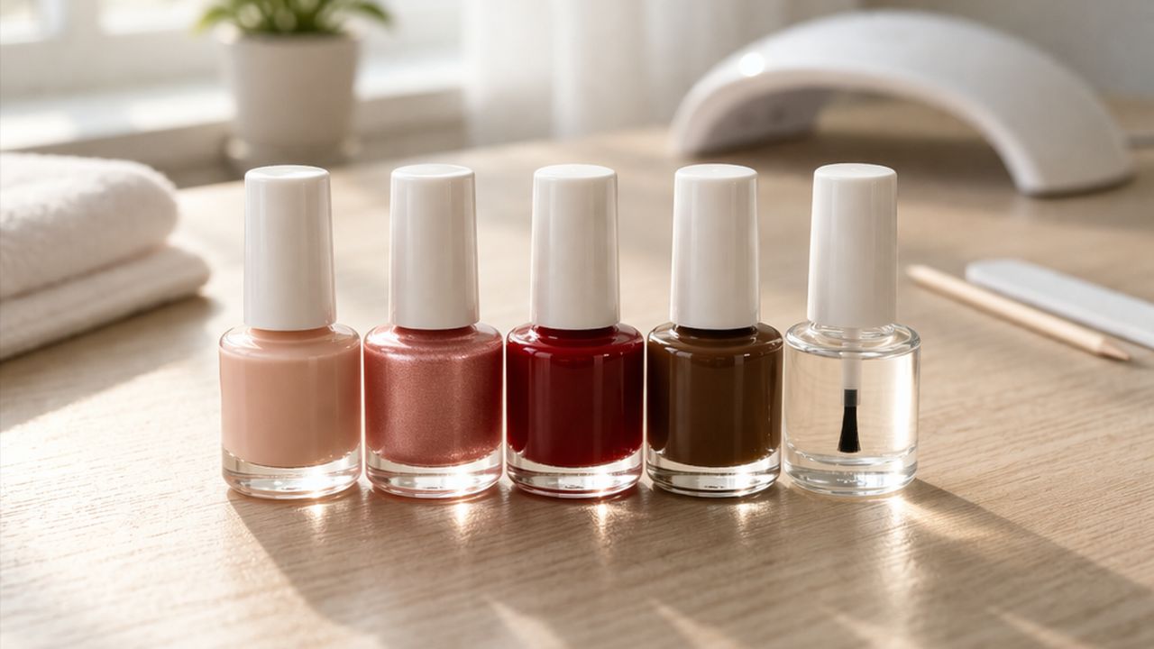 Elegância e versatilidade em unhas curtas gloss.