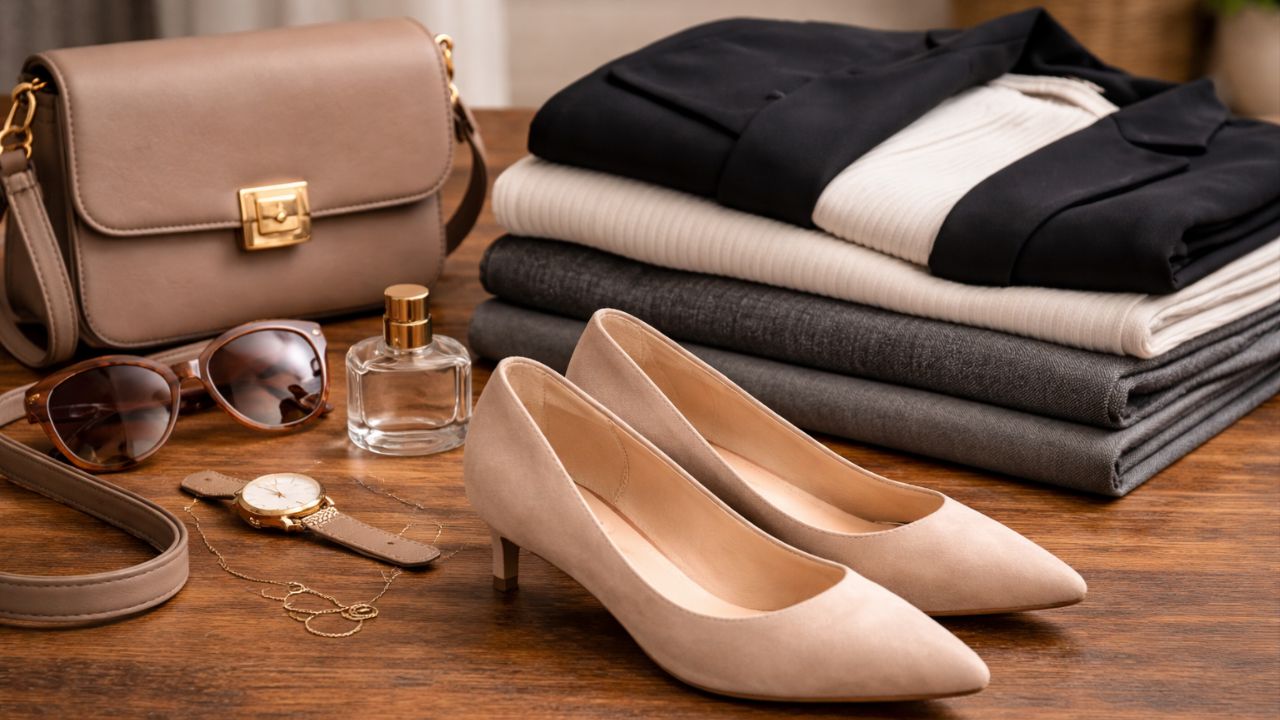 Sapatos clássicos neutros são a chave da elegância no outono 2026.
