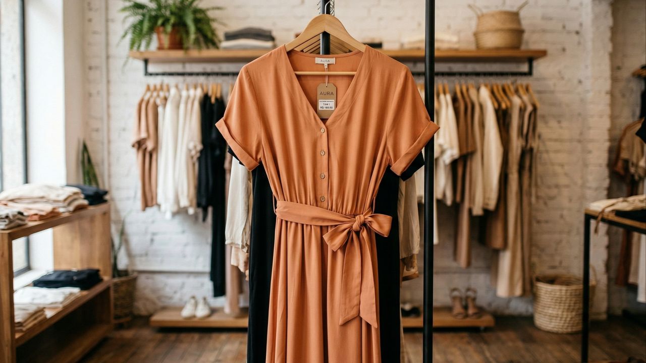 Em 2026, vestidos com cintura marcada unem estilo e versatilidade em variados designs.