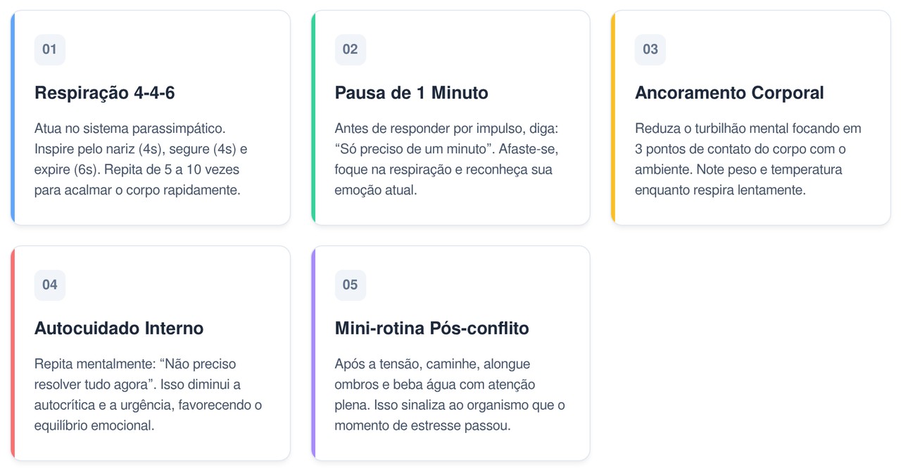 Técnicas discretas e práticas ajudam a reduzir o estresse cotidiano.