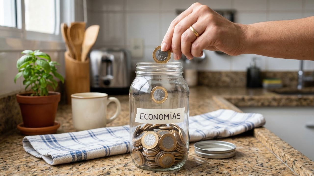 Pote de moedas na cozinha atrai prosperidade e fartura.