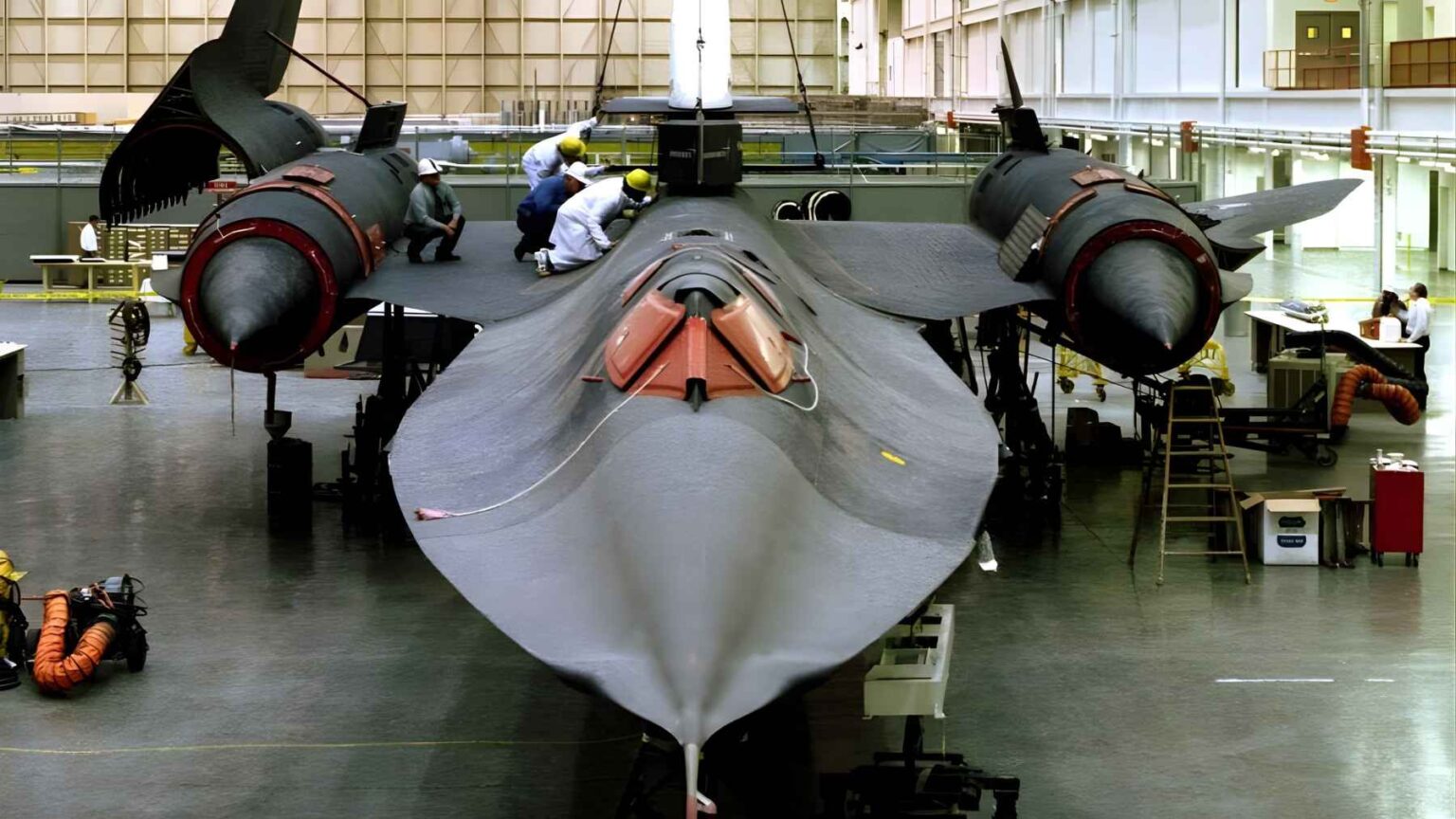 SR-71 Blackbird – Creditos: (divulgação/NASA)