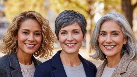 O tom de pele influencia diretamente na escolha da cor de cabelo