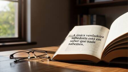 A filosofia socrática valoriza o questionamento constante