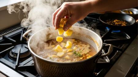 O truque funciona melhor em pratos com caldo ou molho