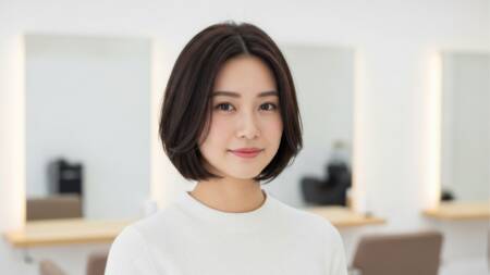 O corte de cabelo curto e moderno, o "bob japonês", é ideal para cabelos finos, macios e com cachos naturais! Ele pode valorizar o formato do seu rosto, e até mesmo rostos redondos podem ficar bem com ele