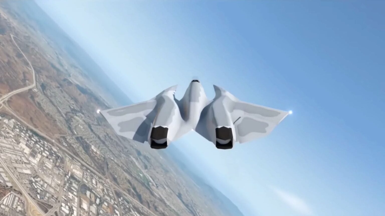 Nas últimas semanas, um projeto de caça em formato de “morcego” circulou que promete voar em velocidades vertiginosas.