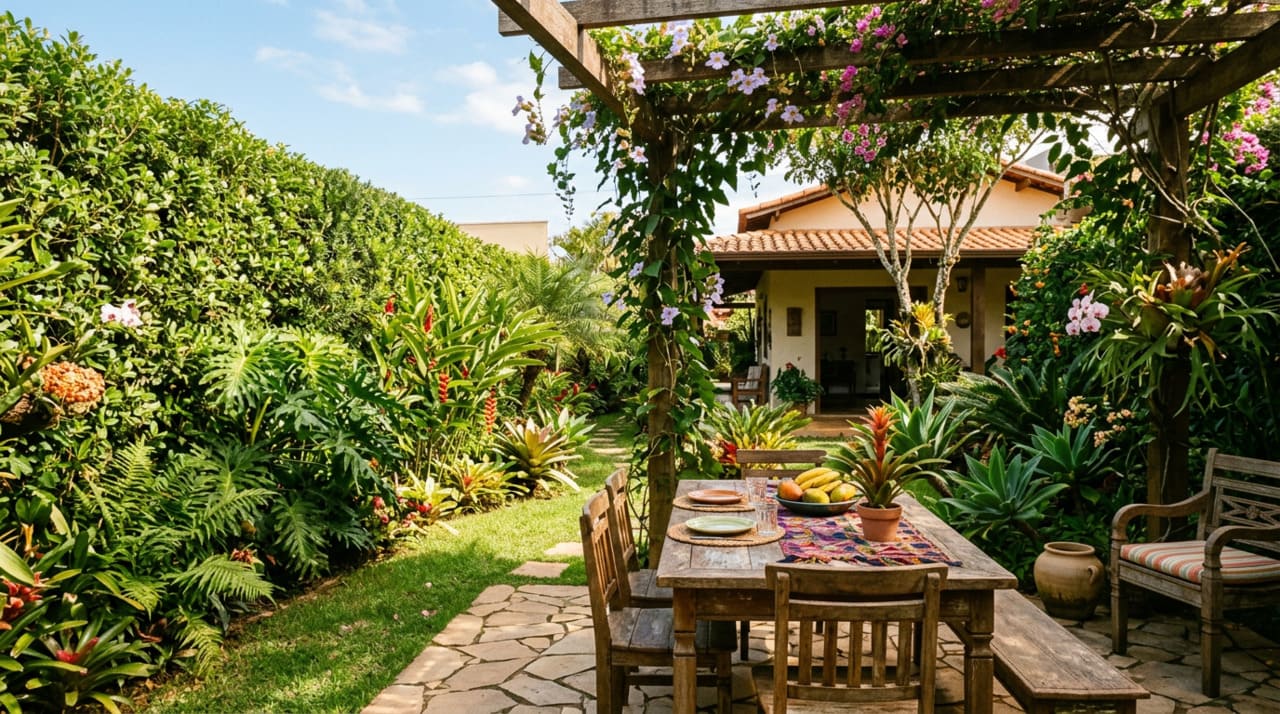 Essas espécies não servem apenas para bloquear a visão de vizinhos ou da rua.